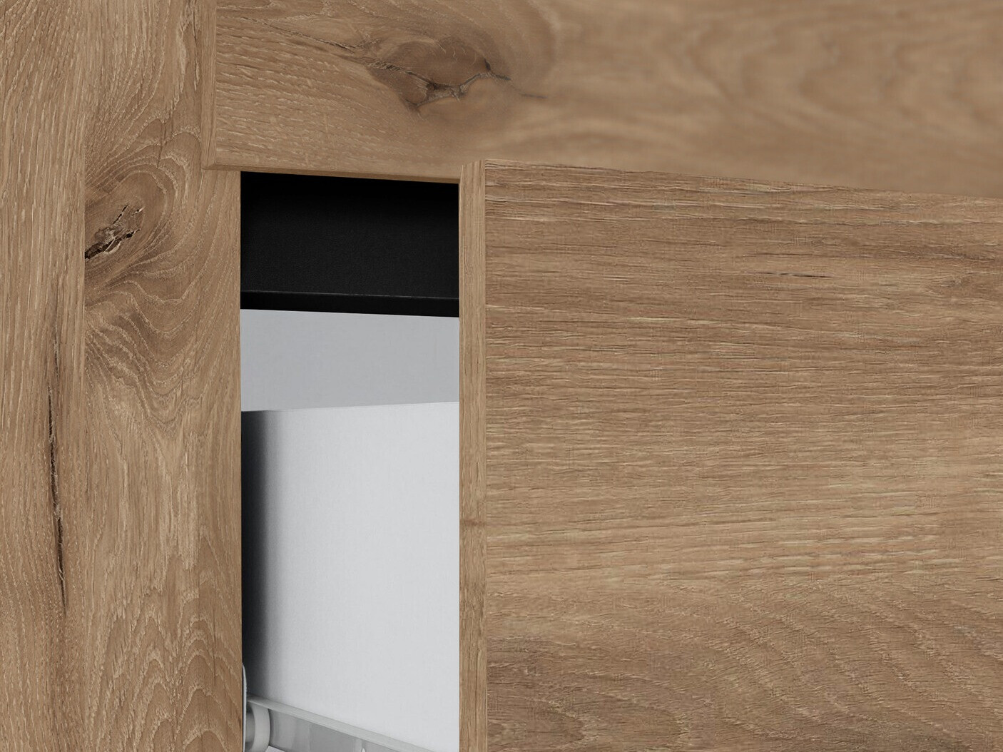 Armario de pie para baño Soncamu 106 (Roble)