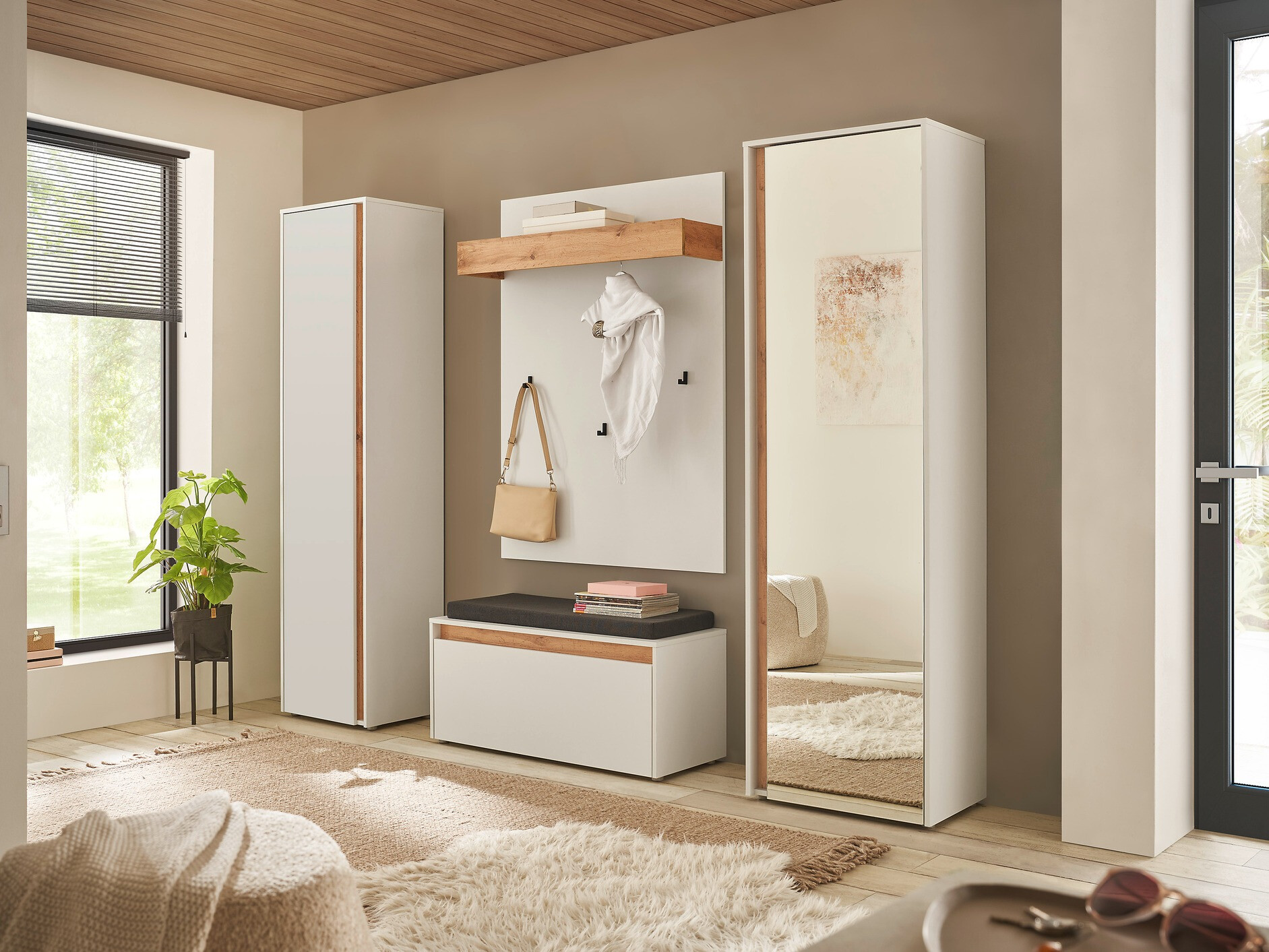 Armario Elbsori 161 (Blanco)