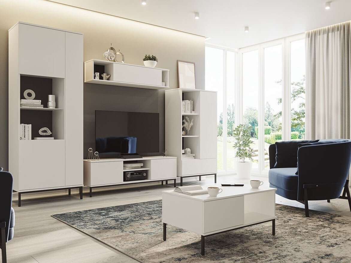 Conjunto de salón Lomsore 108 (Blanco)