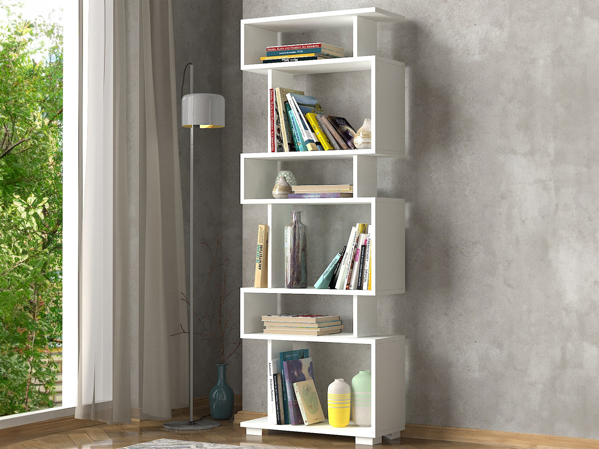 Estantería Kailua 373 (Blanco)