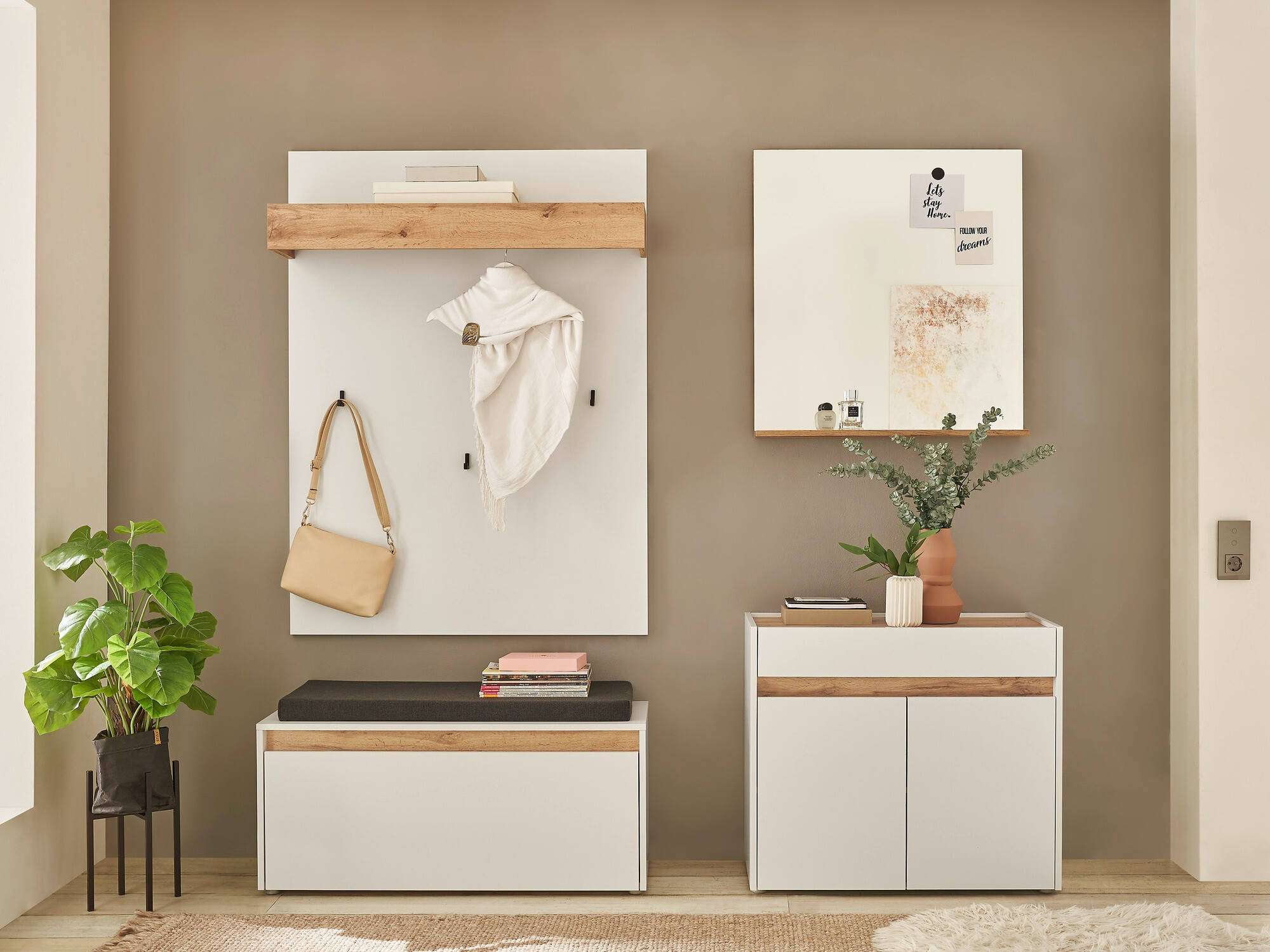 Perchero Elbsori 162 (Blanco)