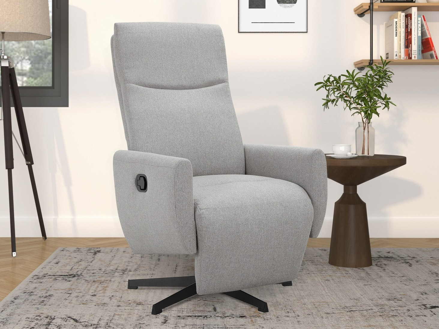 Sillón reclinable Denton 1370 (Gris)