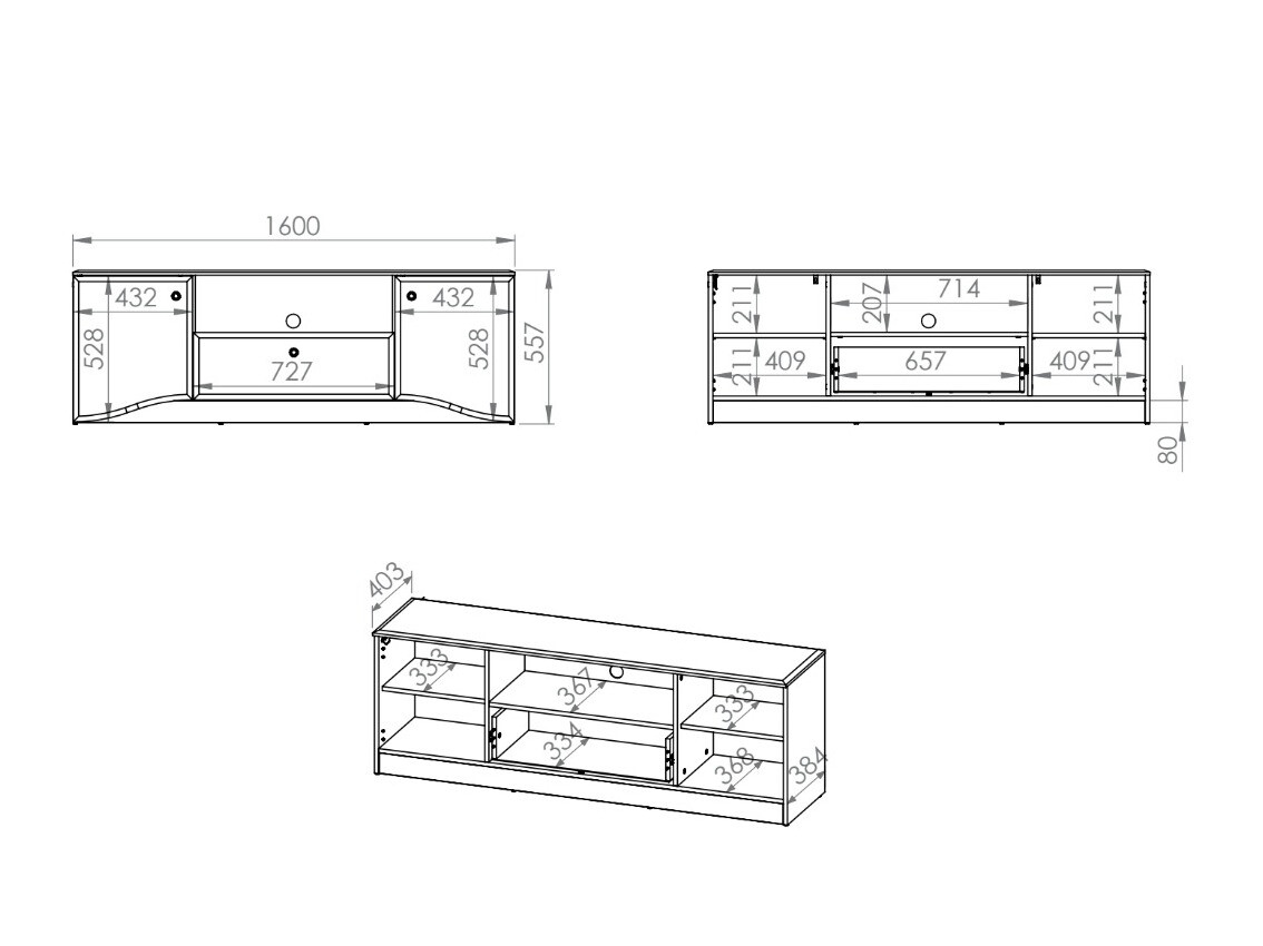Mueble TV Romlevo 102