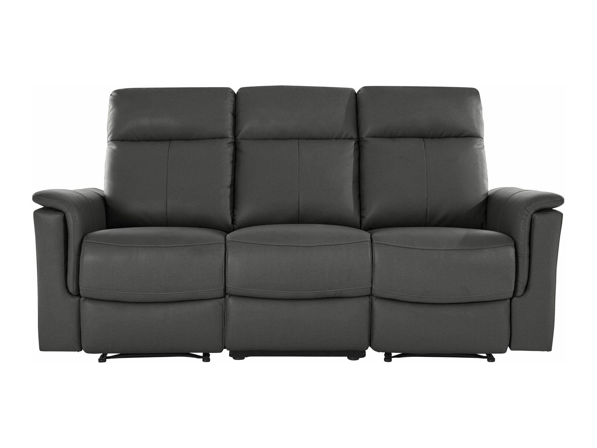 Sofá reclinable Denton 1374 (Gris)