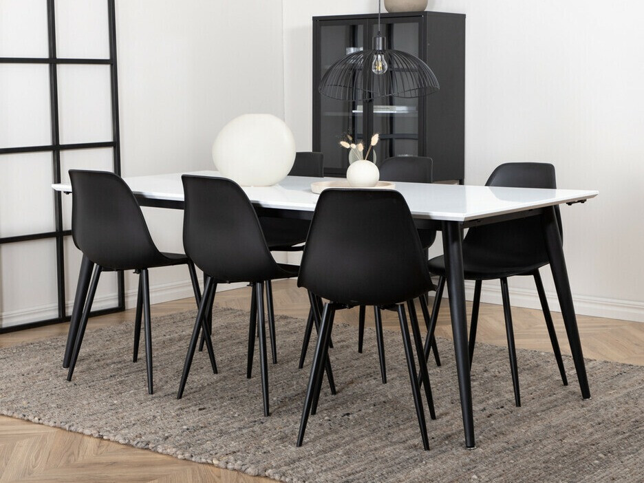 Conjunto de mesas y sillas para comedor Dallas 4566