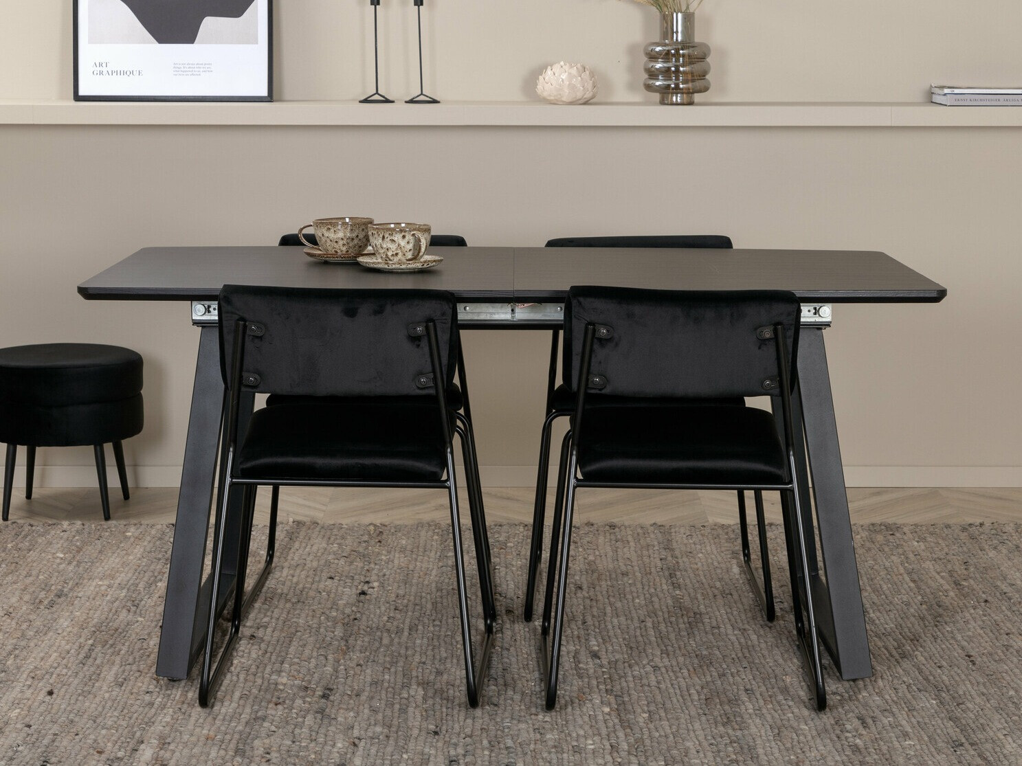 Conjunto de mesas y sillas para comedor Dallas 4568