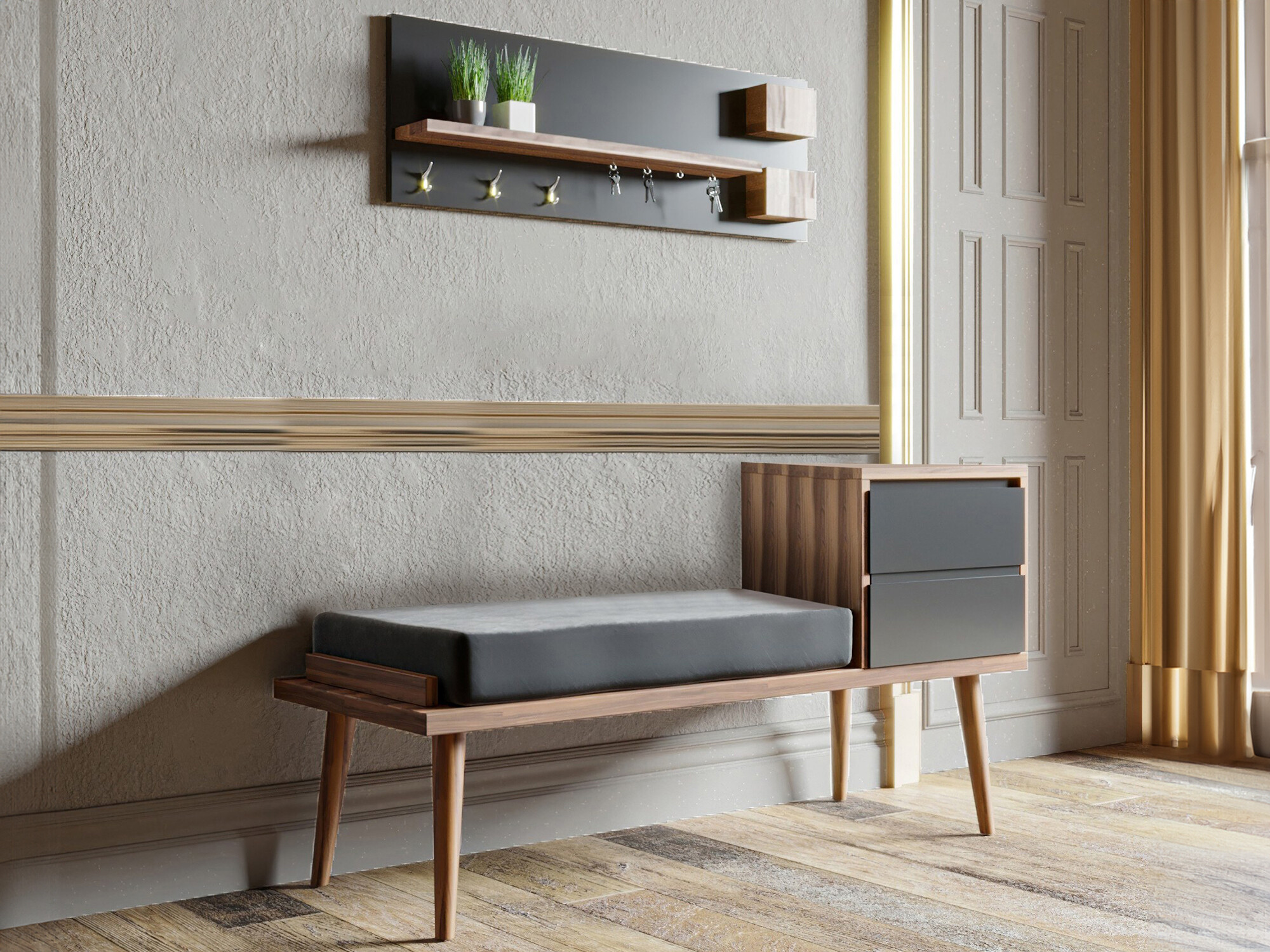 Conjunto para recibidor Kailua 516