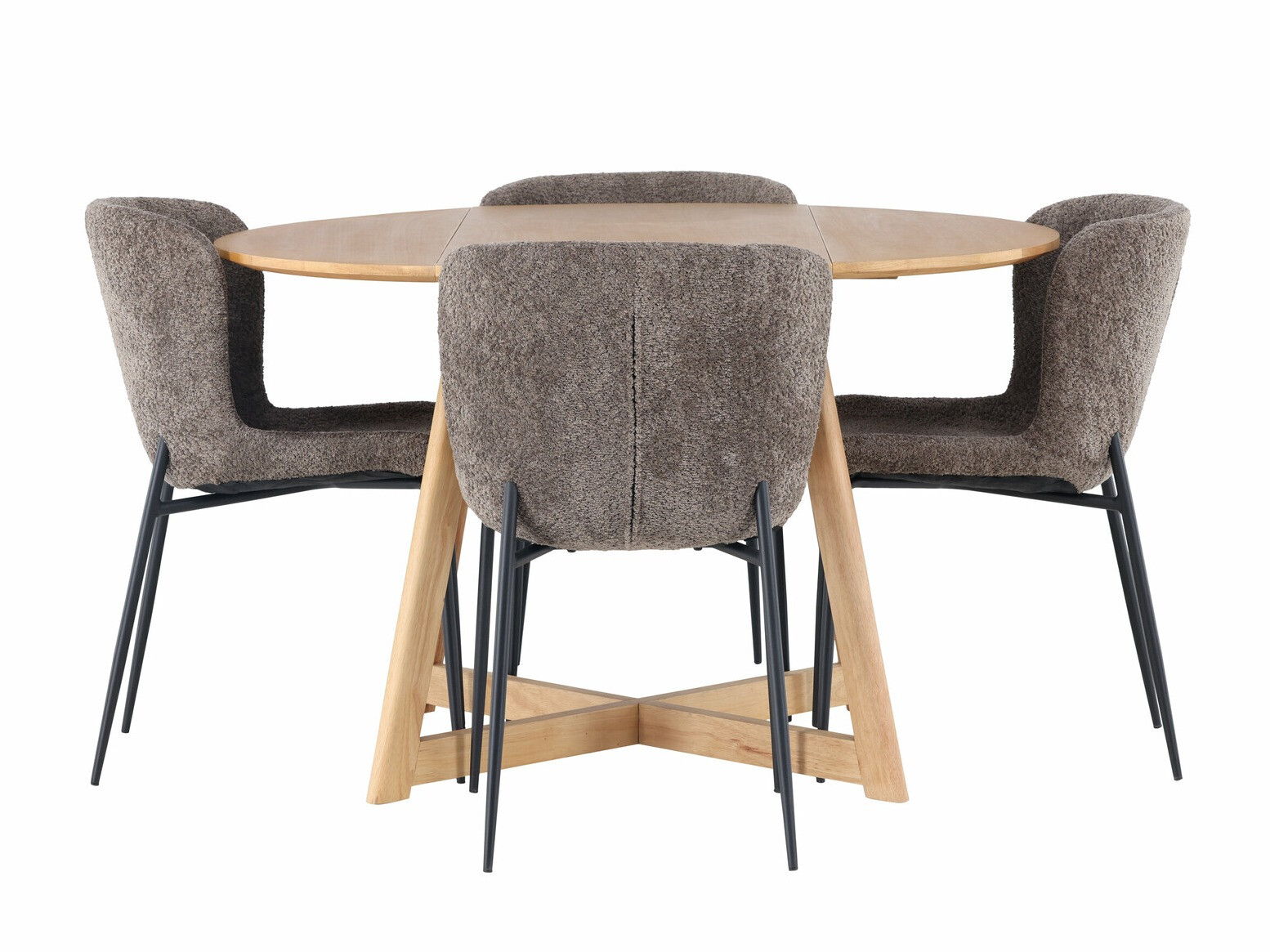 Conjunto de mesas y sillas para comedor Dallas 4572