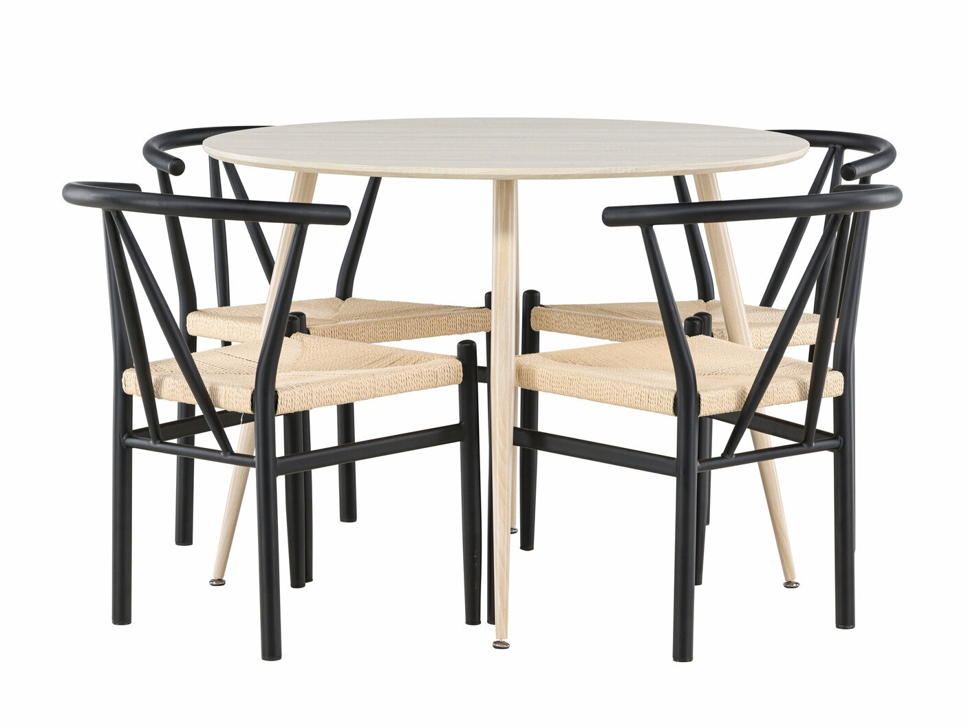 Conjunto de mesas y sillas para comedor Dallas 4574