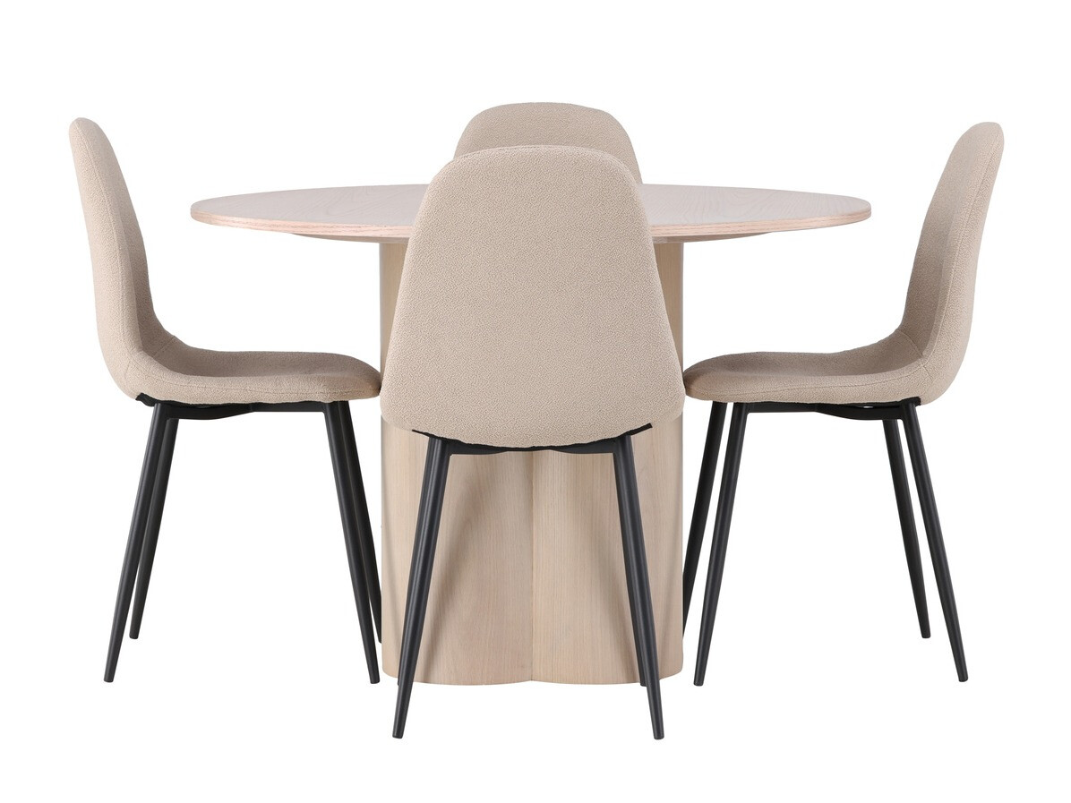 Conjunto de comedor Dallas 4578 (Luminoso madera)