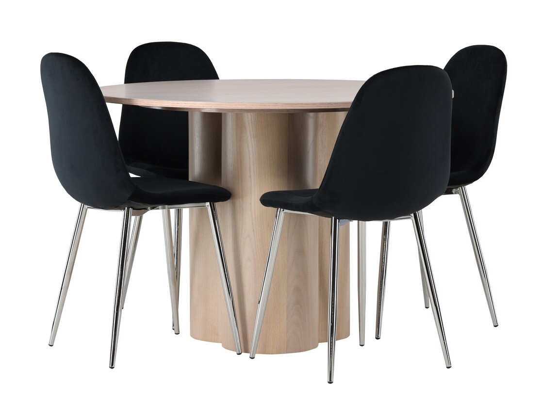 Conjunto de comedor Dallas 4578 (Luminoso madera)