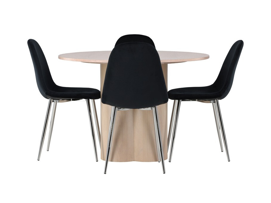 Conjunto de comedor Dallas 4578 (Luminoso madera)