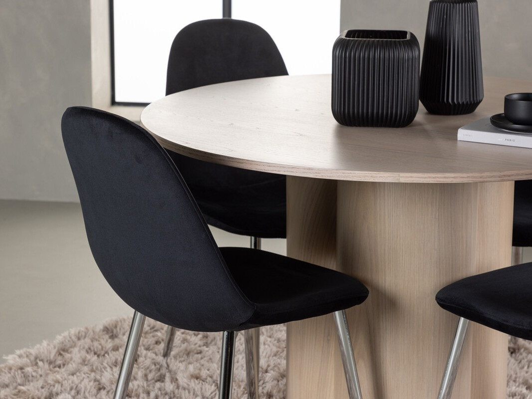 Conjunto de comedor Dallas 4578 (Luminoso madera)