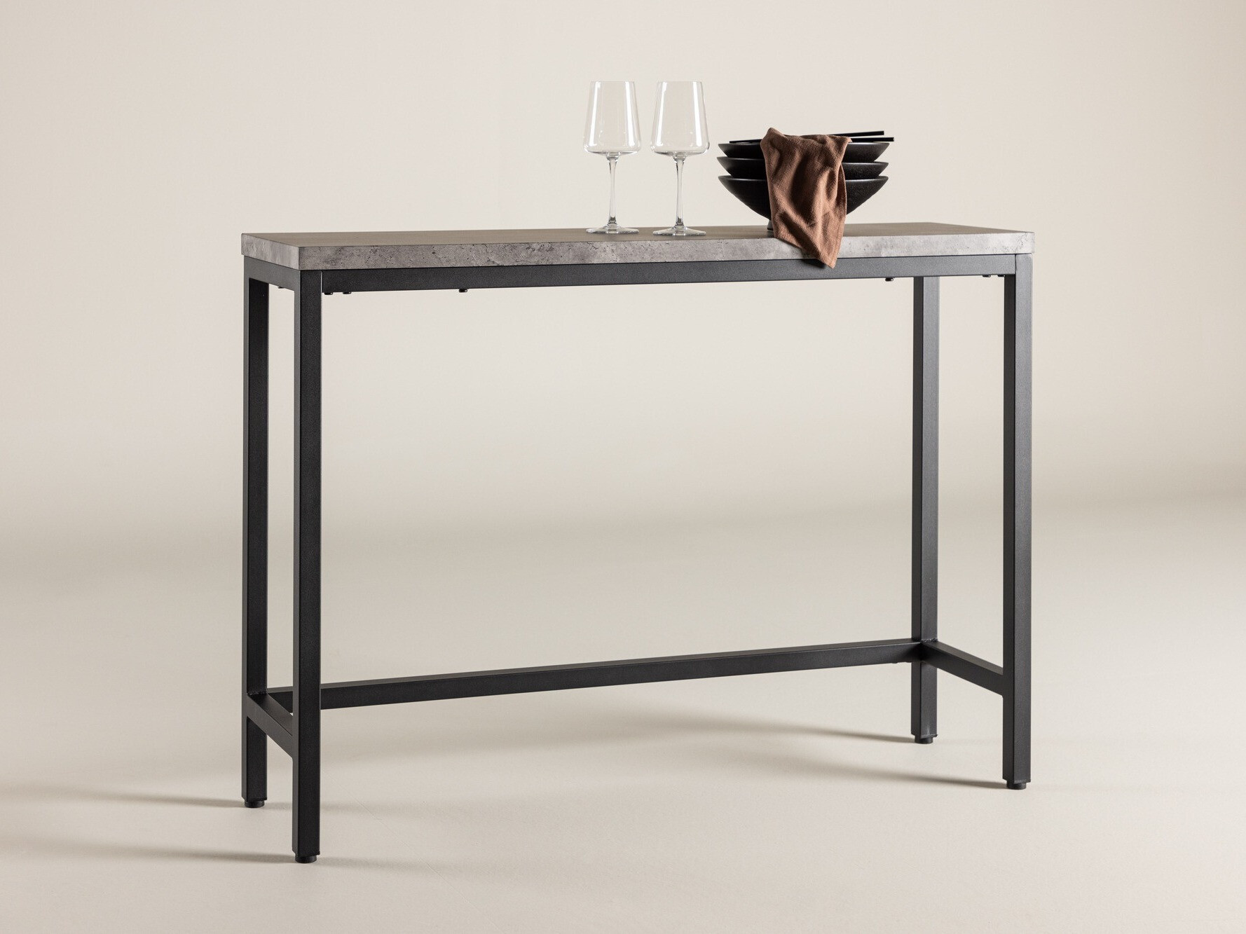 Consola Dallas 2468 (Negro + Hormigón)