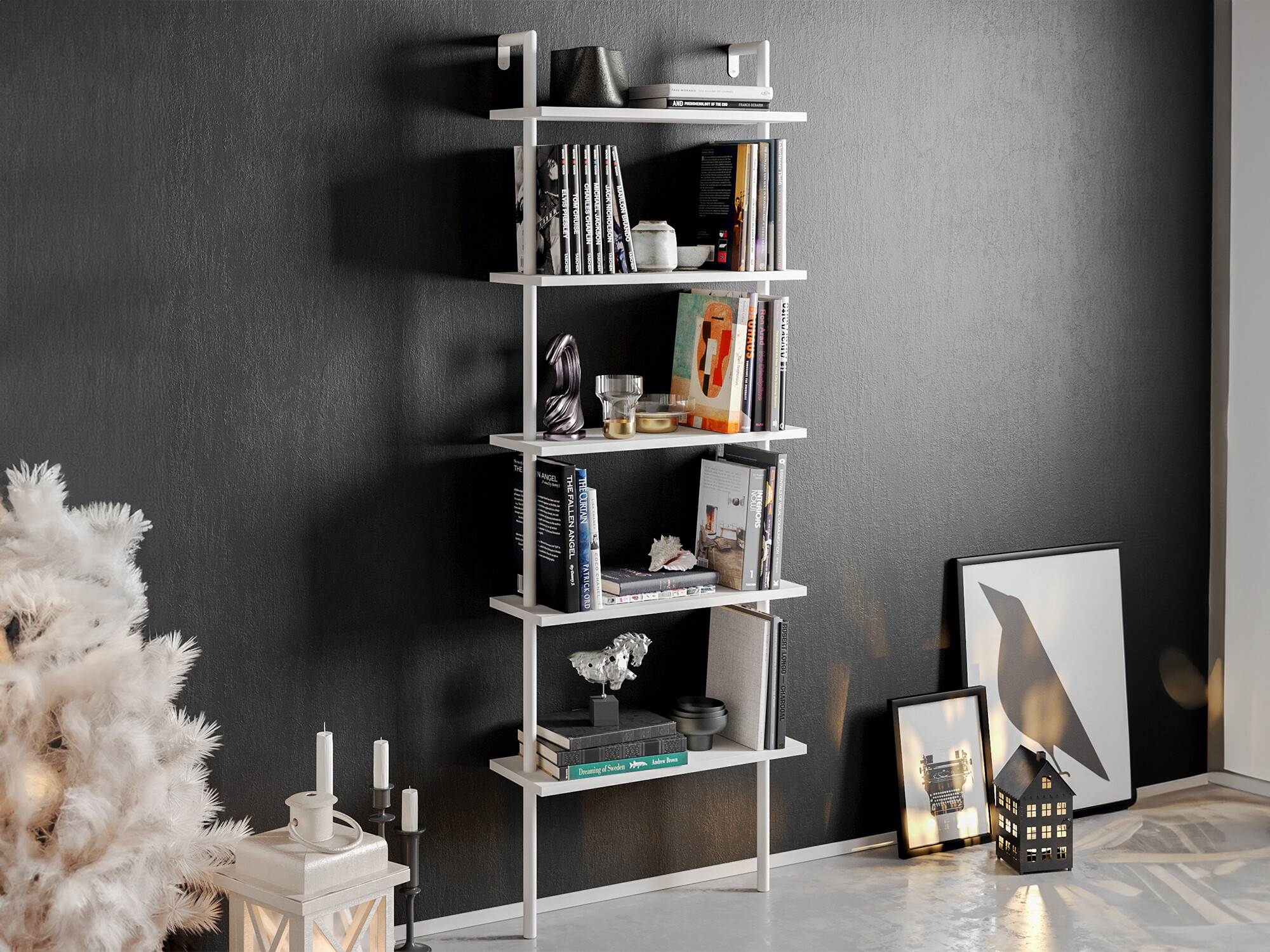 Estantería Kailua 649 (Blanco)