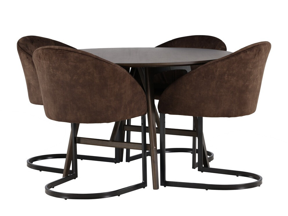 Conjunto de mesas y sillas para comedor Dallas 4582
