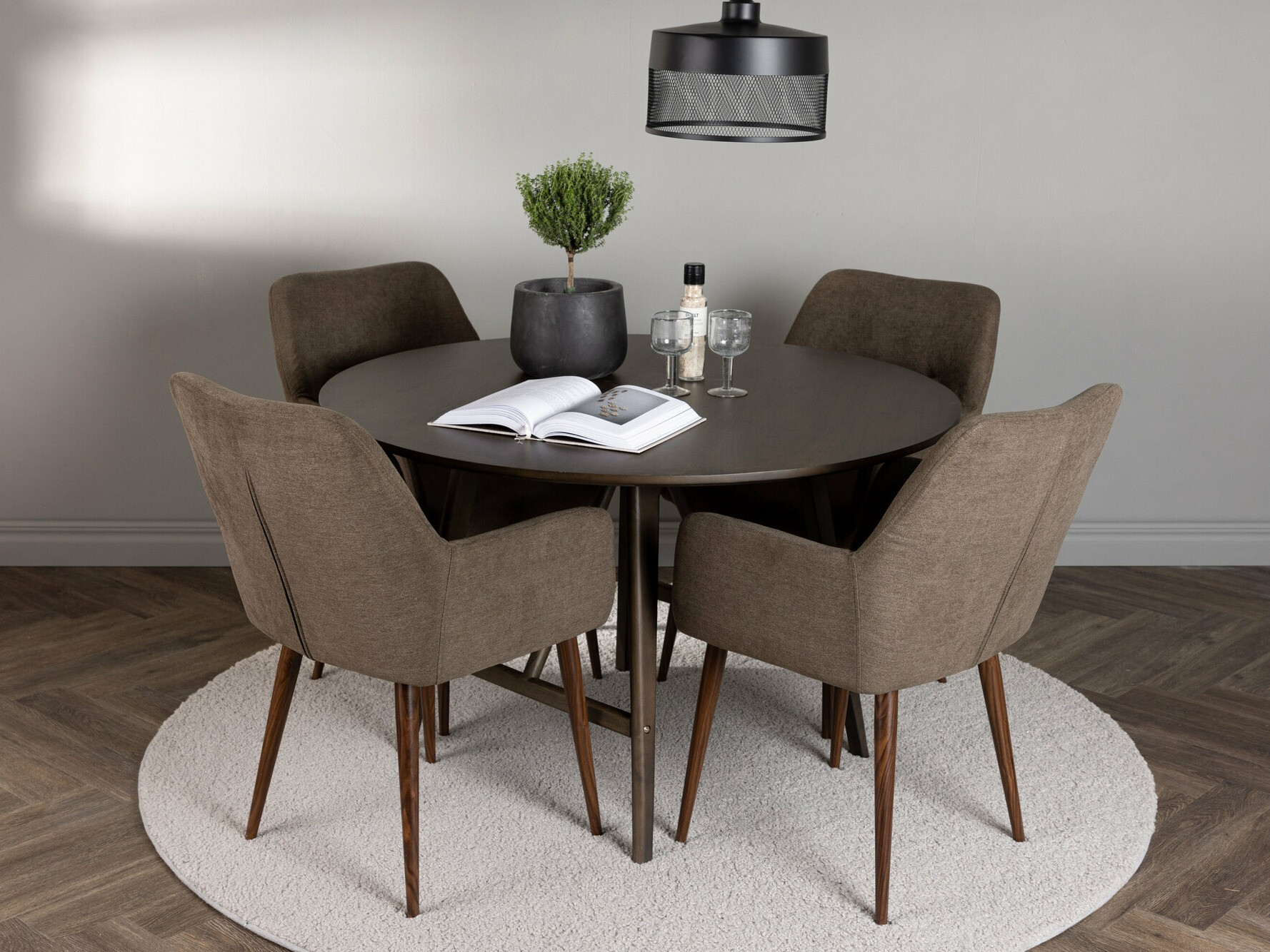 Conjunto de mesas y sillas para comedor Dallas 4583