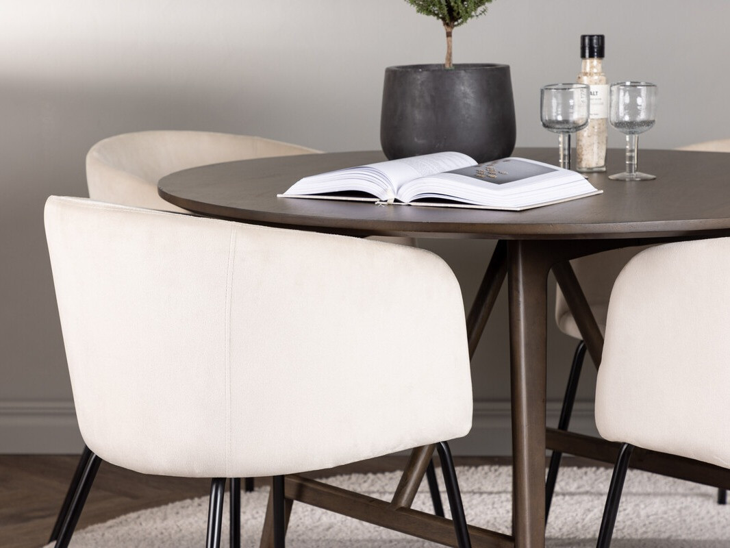 Conjunto de mesas y sillas para comedor Dallas 4584