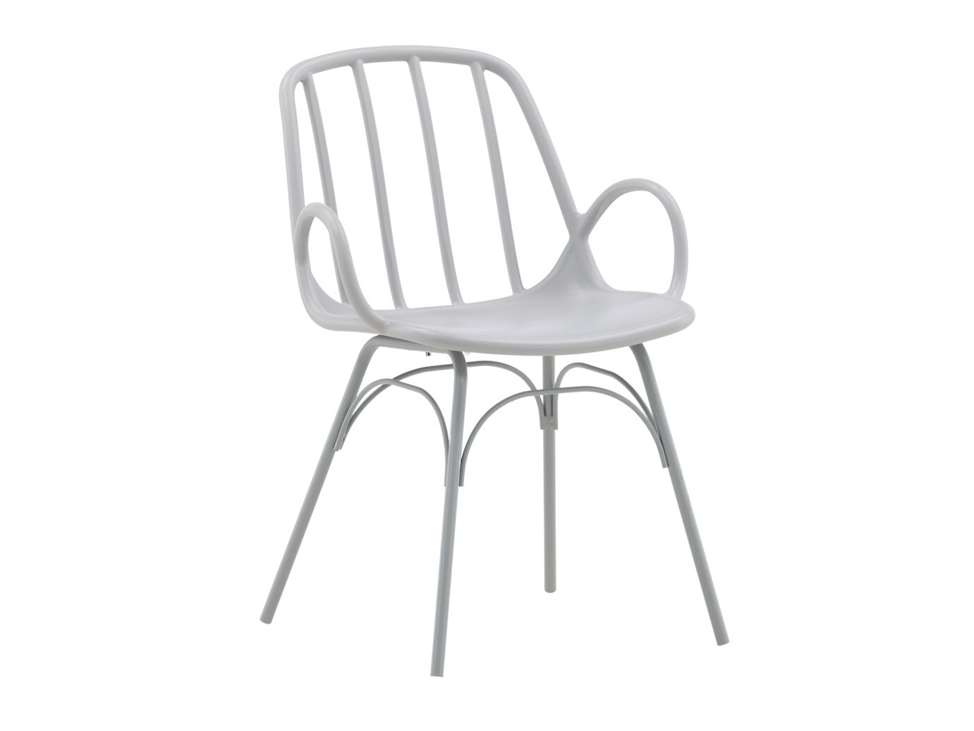 Conjunto de mesas y sillas para comedor Dallas 4588 (Gris claro)