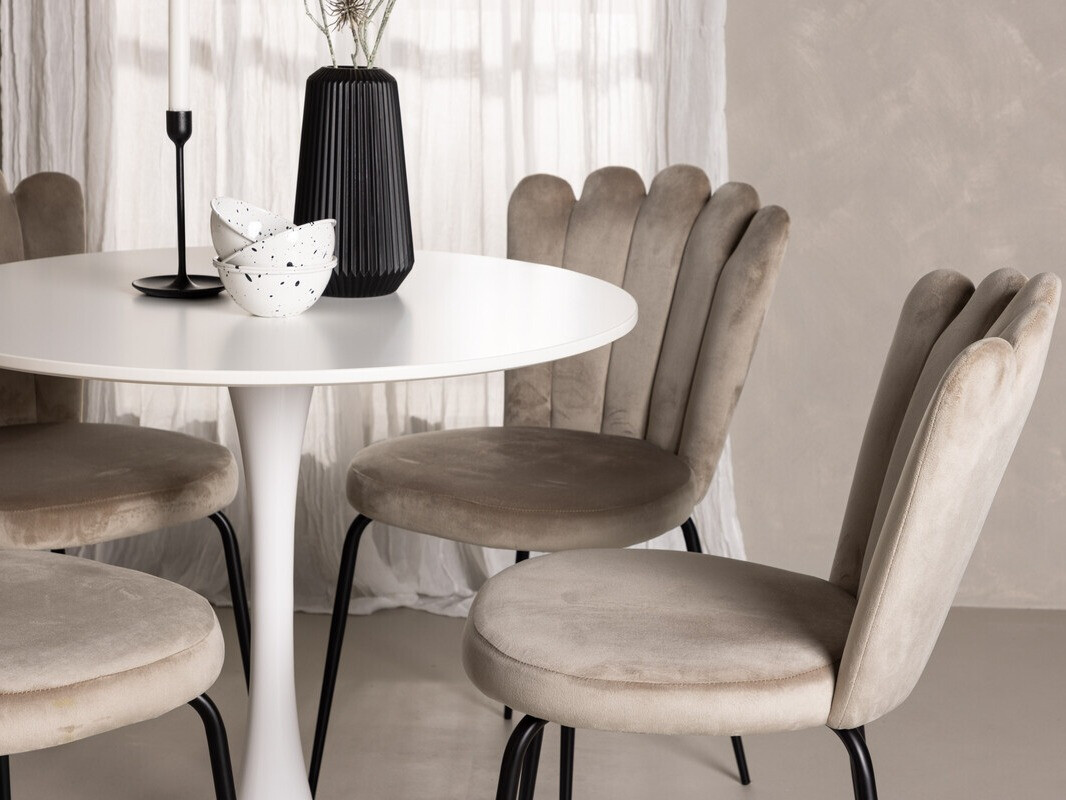 Conjunto de mesas y sillas para comedor Dallas 4591