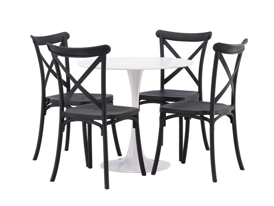 Conjunto de mesas y sillas para comedor Dallas 4594