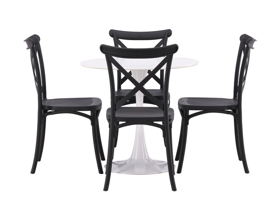 Conjunto de mesas y sillas para comedor Dallas 4594