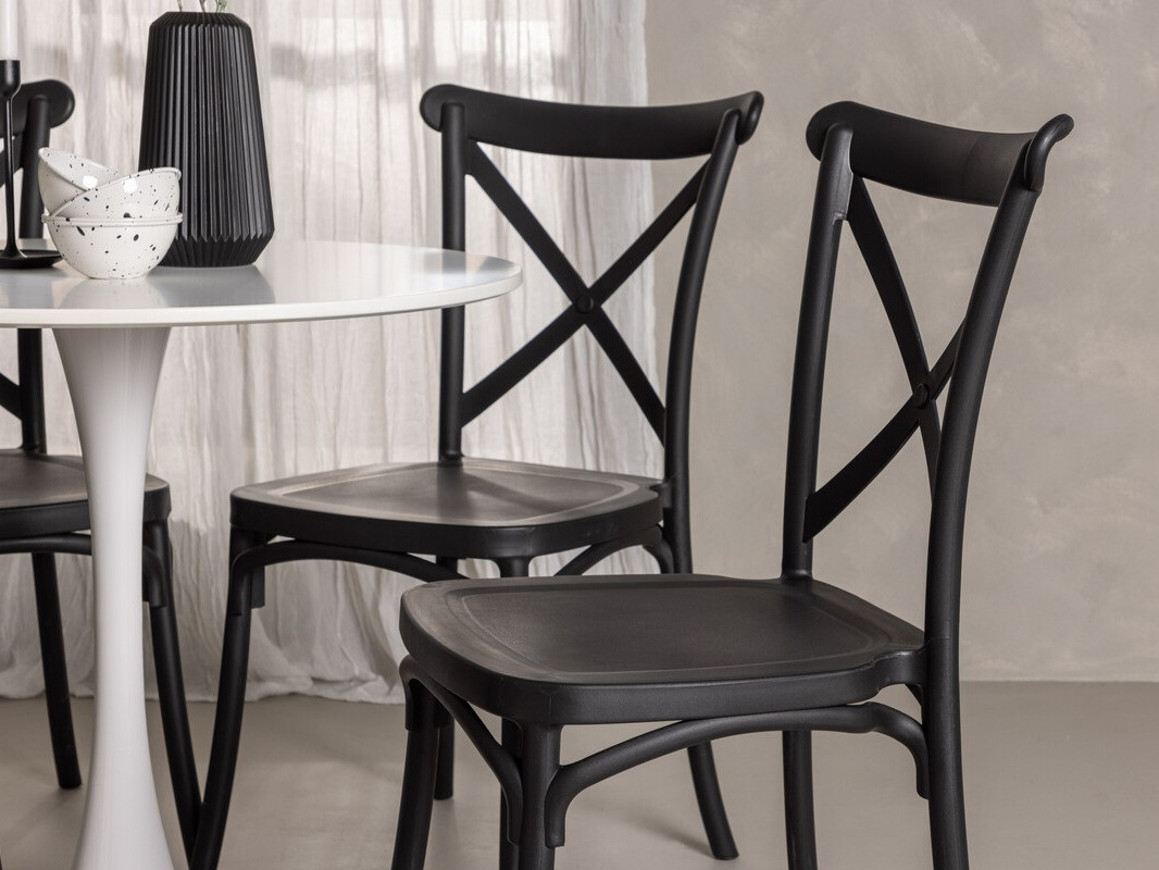 Conjunto de mesas y sillas para comedor Dallas 4594