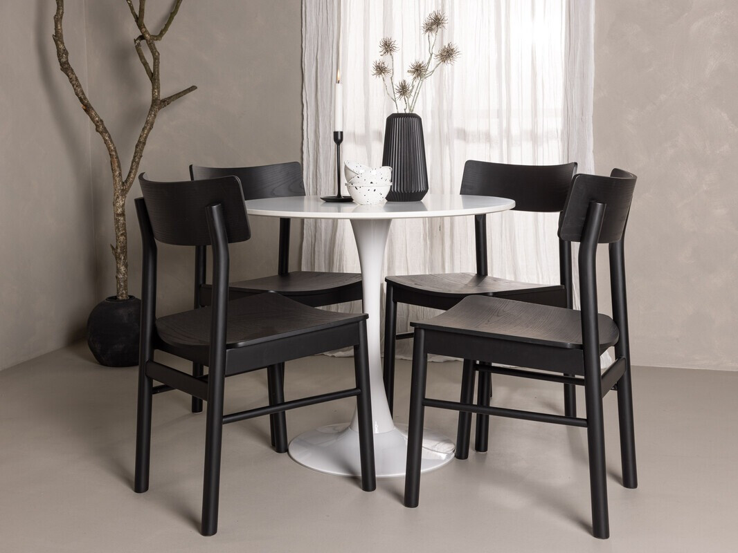 Conjunto de mesas y sillas para comedor Dallas 4595