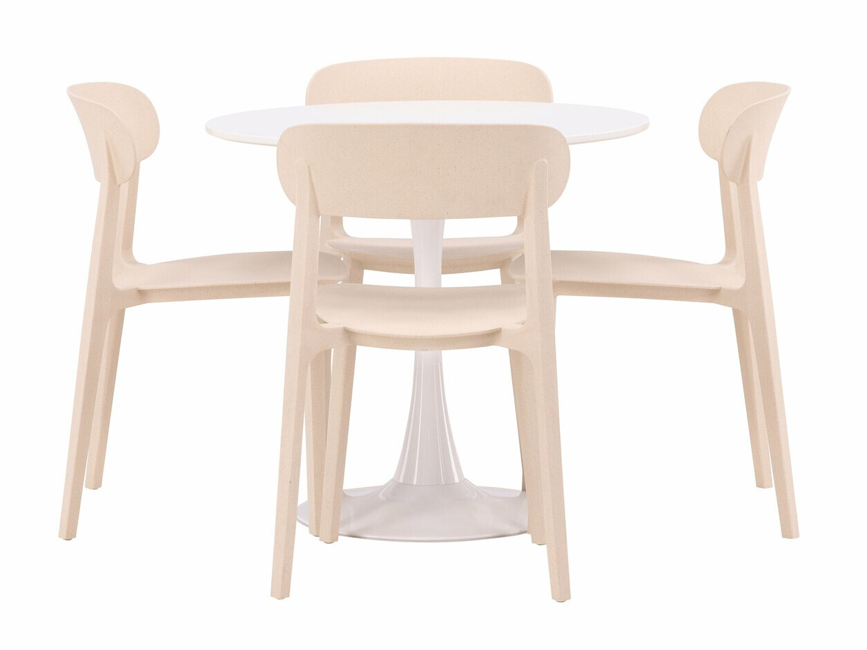 Conjunto de mesas y sillas para comedor Dallas 4597