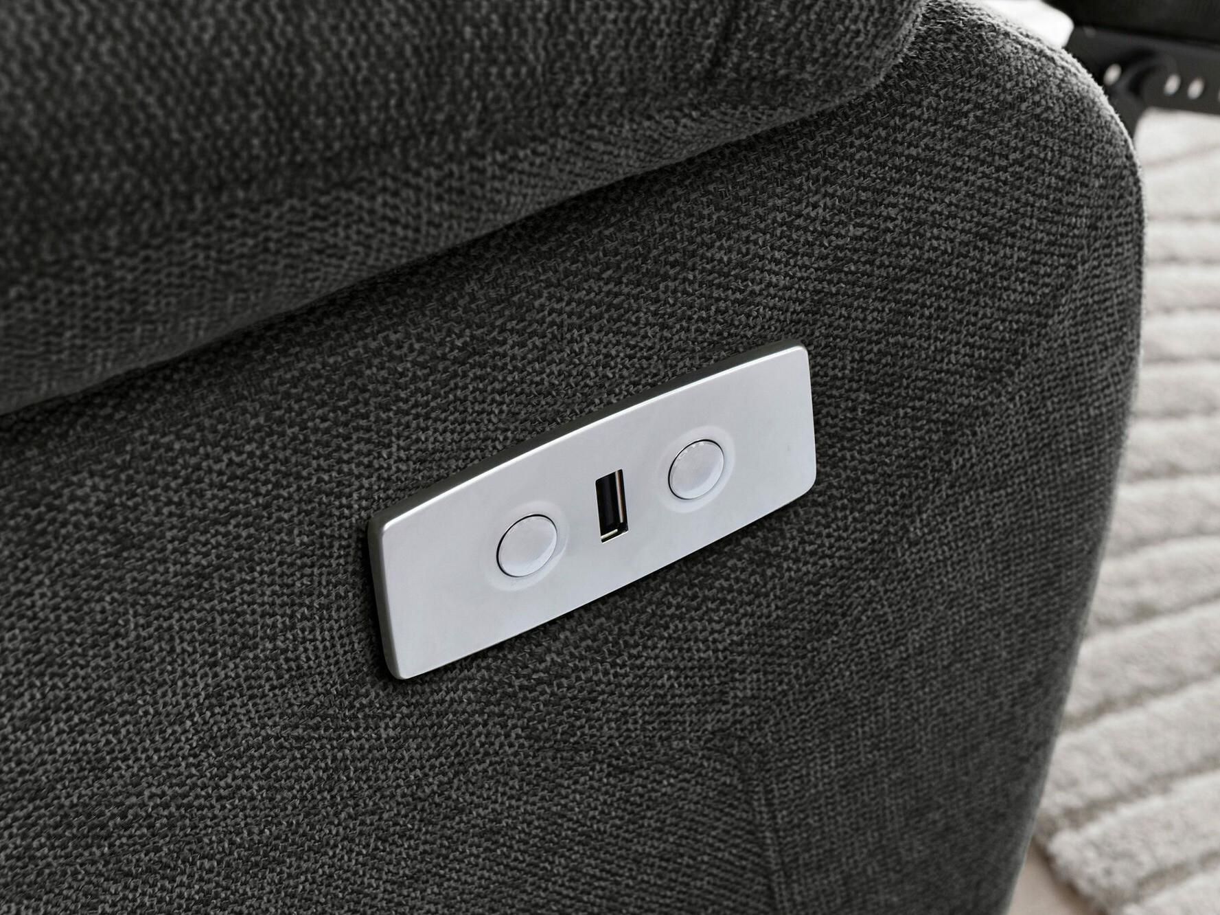 Sofá reclinable Denton 1479 (Antracita)