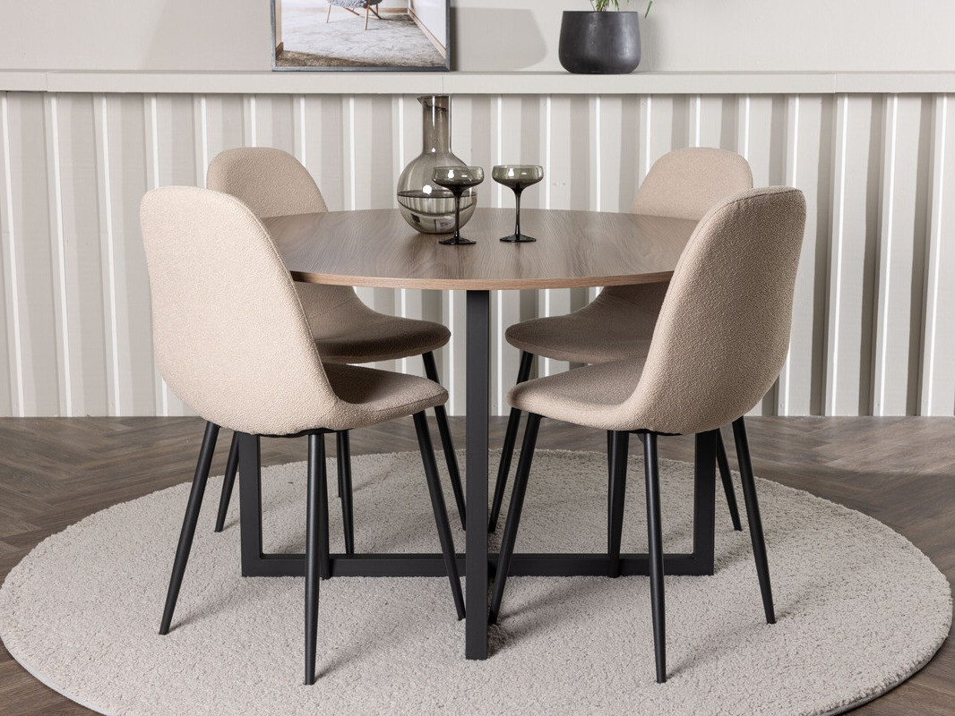 Conjunto de mesas y sillas para comedor Dallas 4599