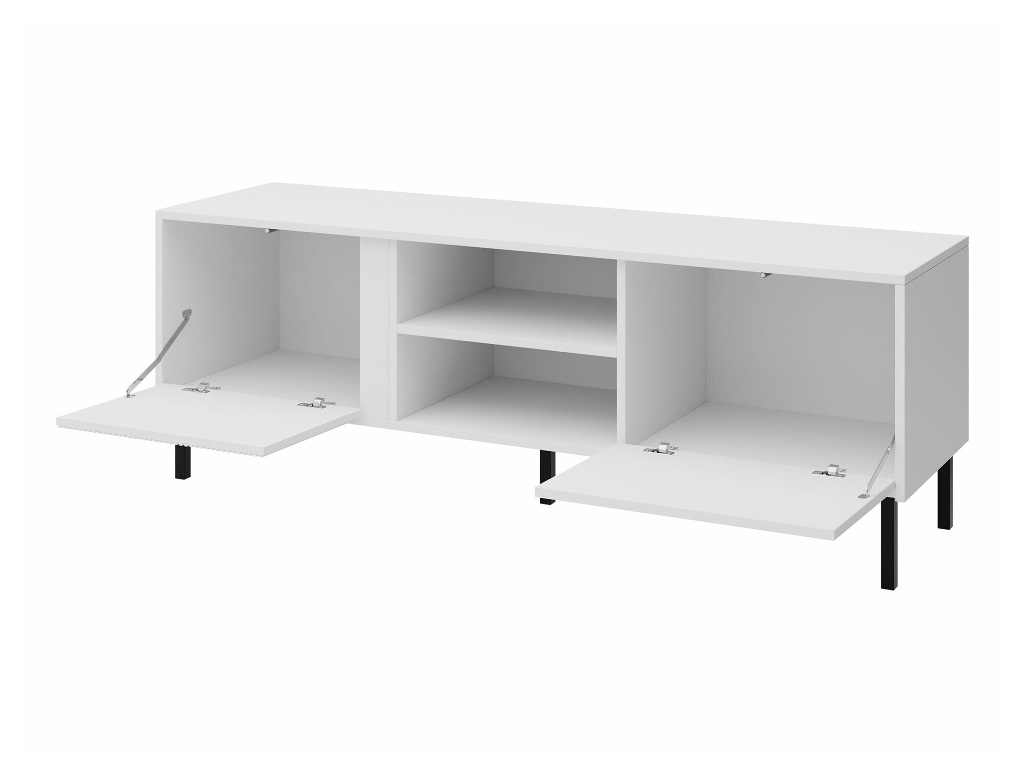 Mueble TV Lumiri 105 (Roble + Negro)
