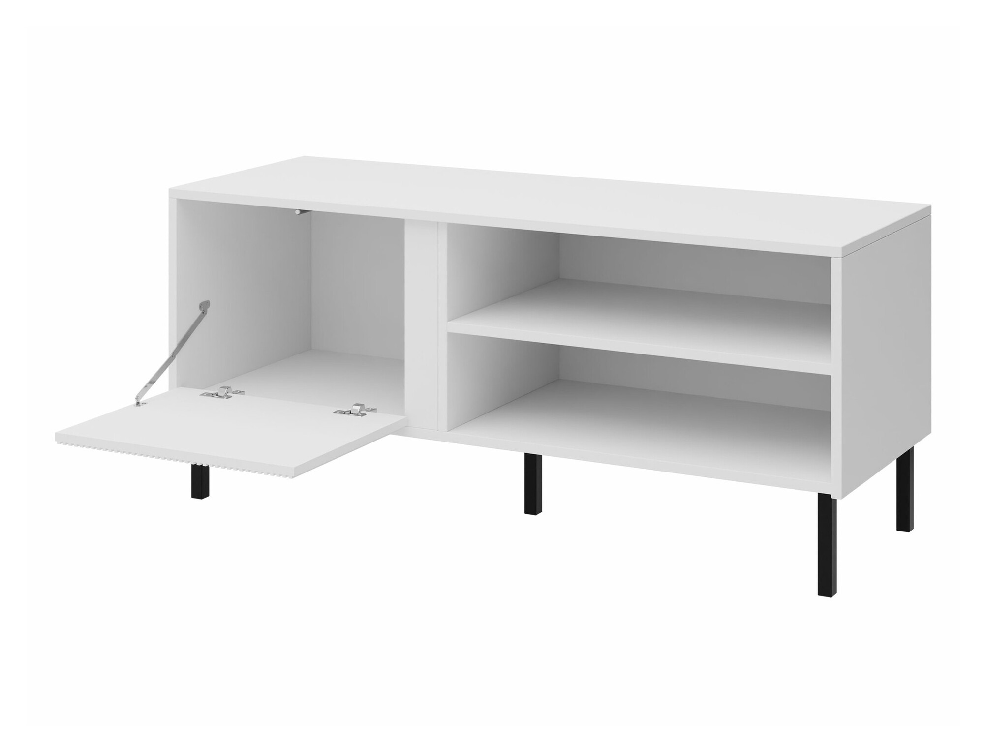 Mueble TV Lumiri 106 (Roble + Negro)