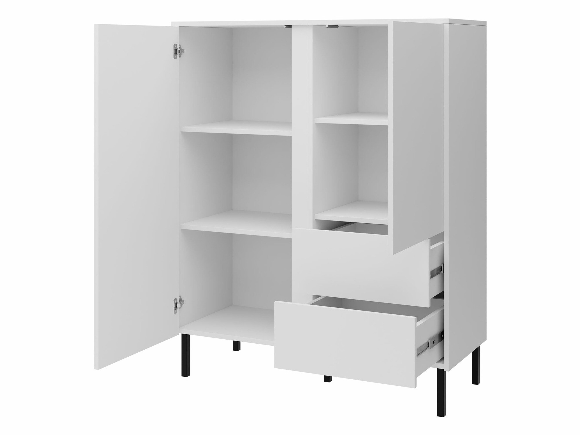 Conjunto de salón Lumiri 108 (Roble + Negro)