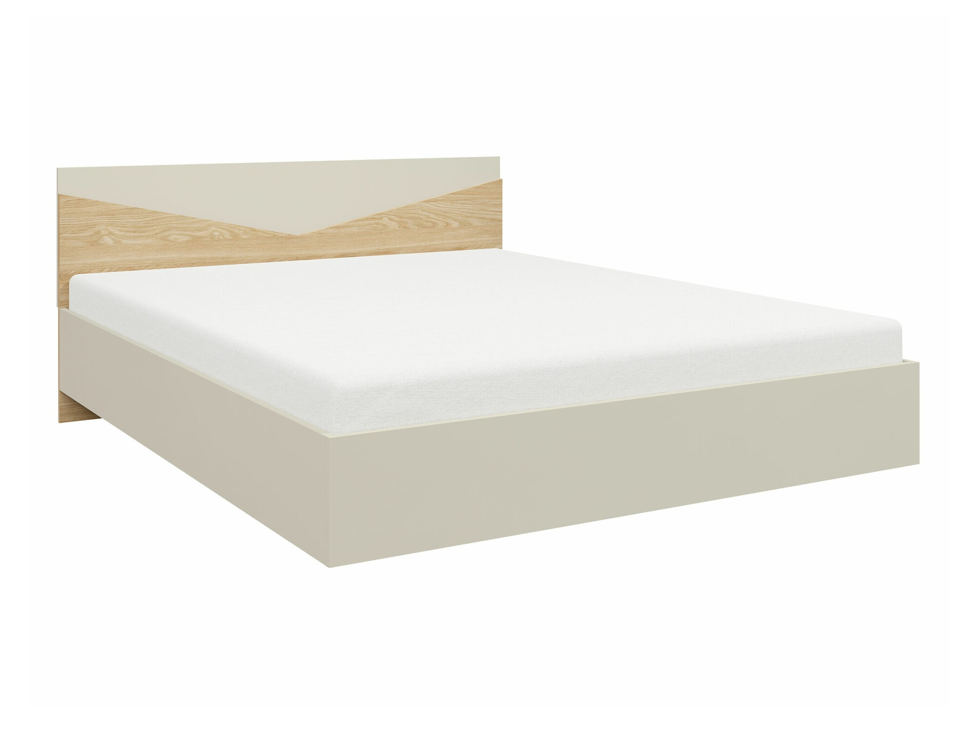 Cama Tenreme 107 (Beige + Roble)