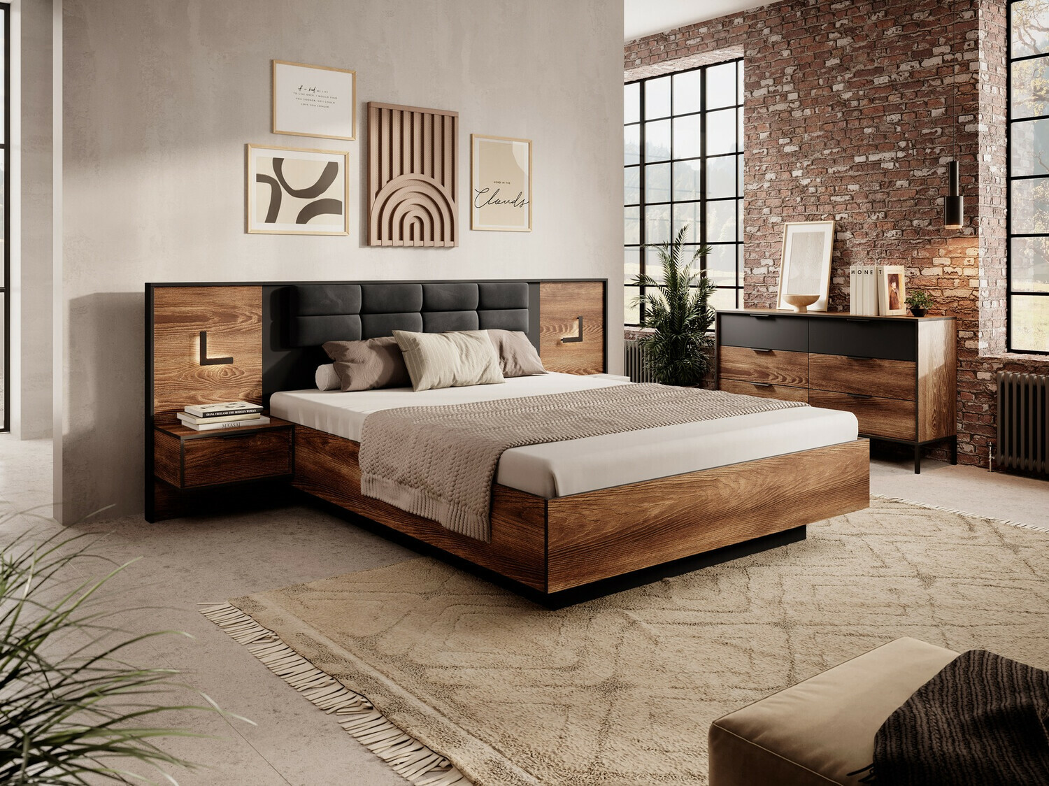 Conjunto de mesitas de noche Flodale 102