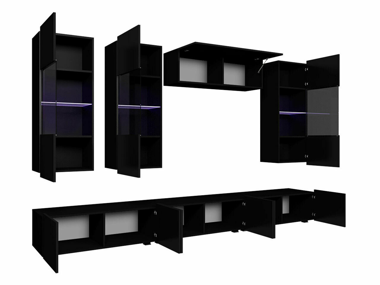 Conjunto de salón Tivdalu 121 (Roble dorado)