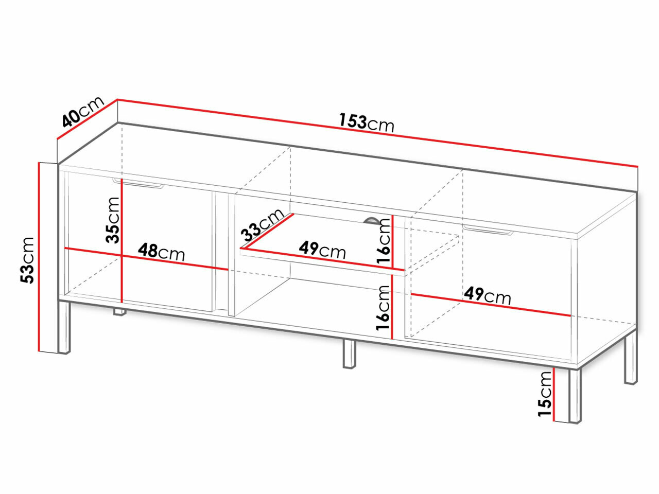 Mueble TV Velsoru 106