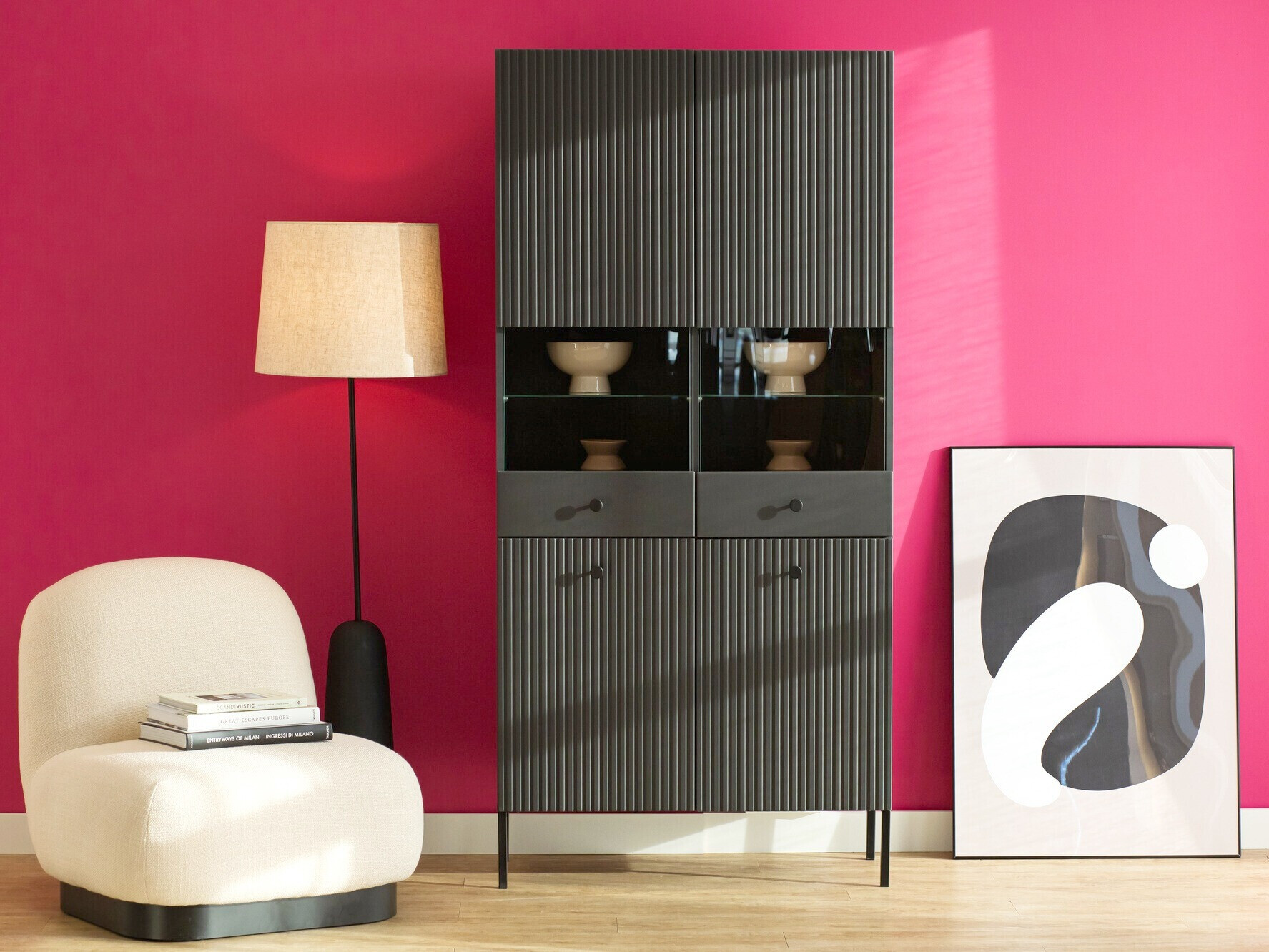 Estantería Etliva 108 (Antracita)