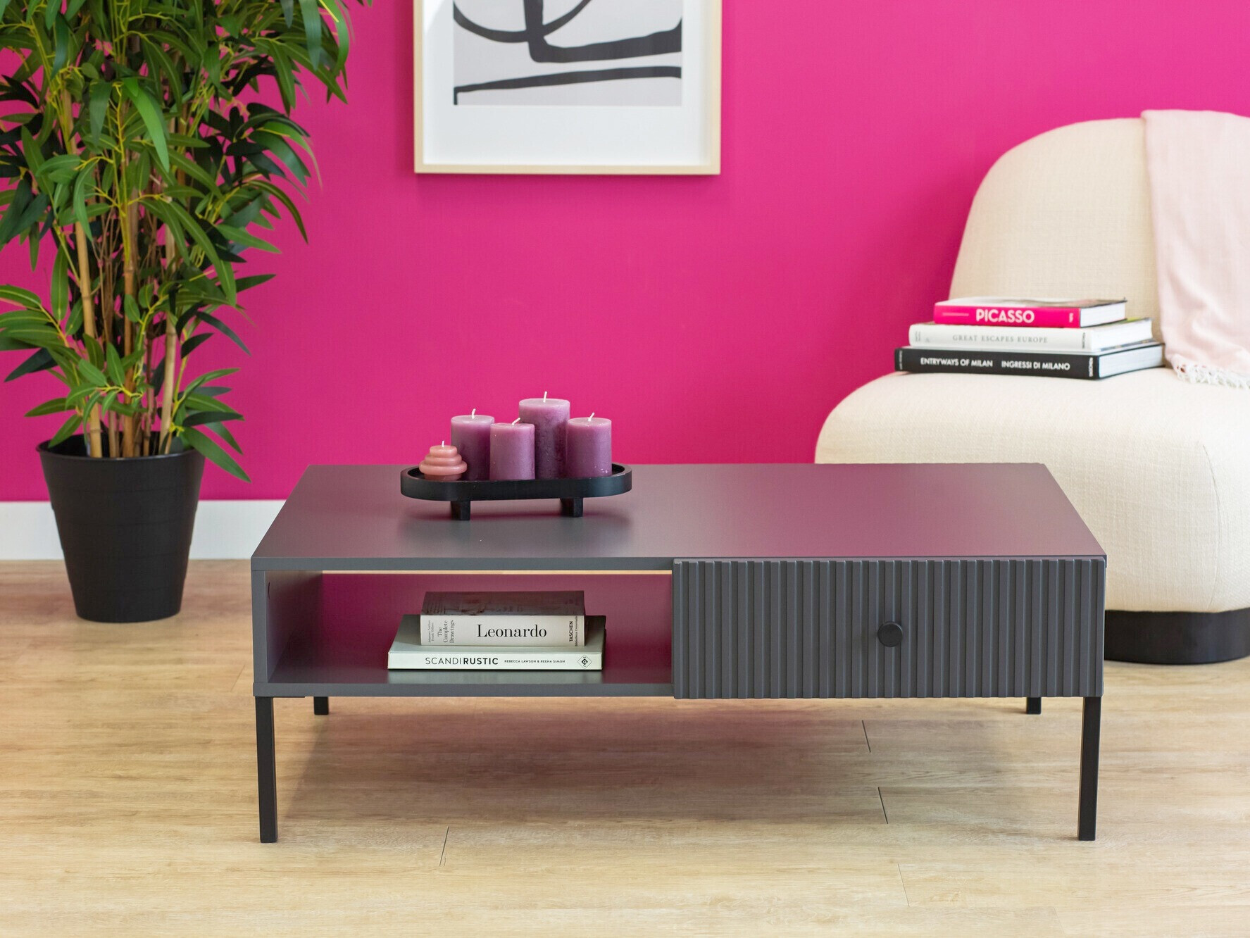 Mesa de centro Etliva 103 (Antracita)