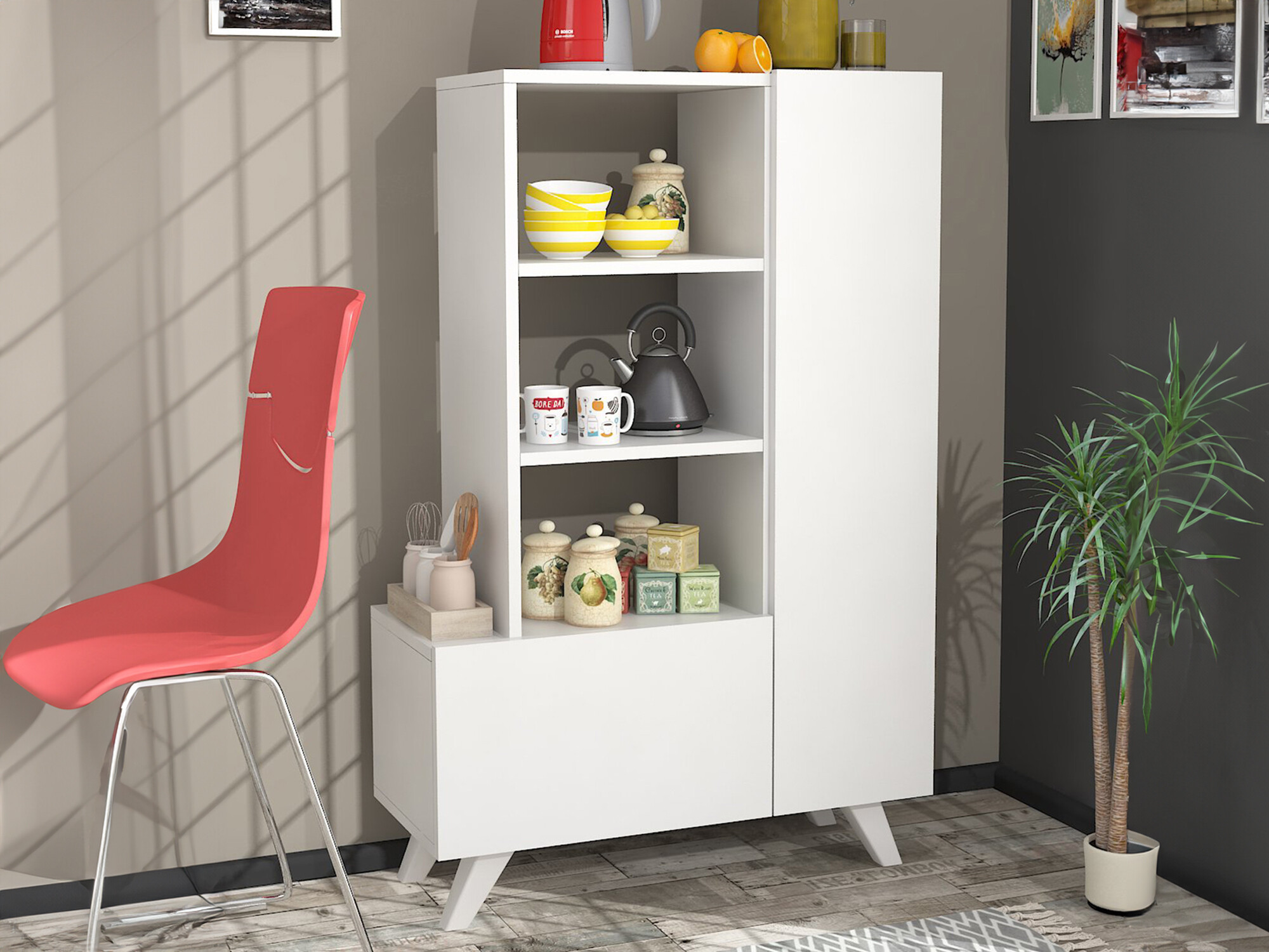 Aparador Kailua 2318 (Blanco)