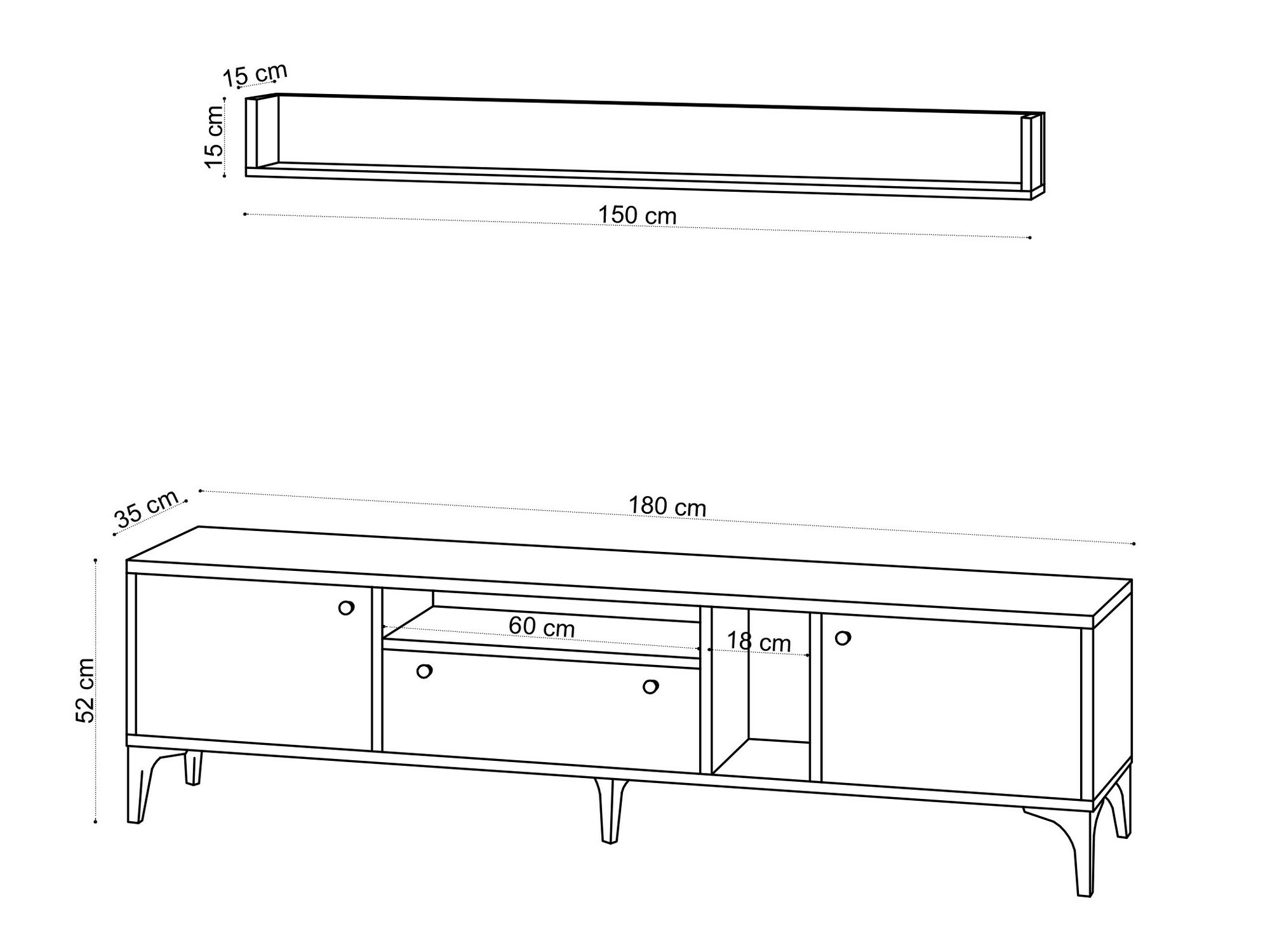 Conjunto de salón Sonliro 130