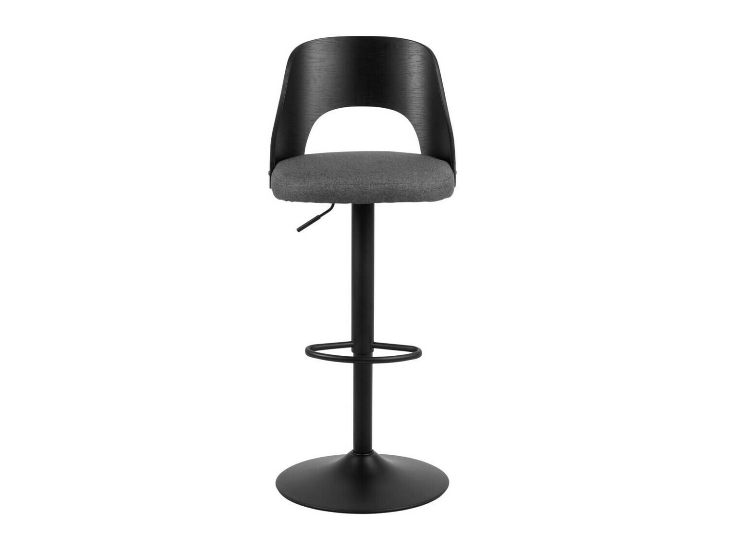 Taburete alto Norsica 606 (Gris + Negro)