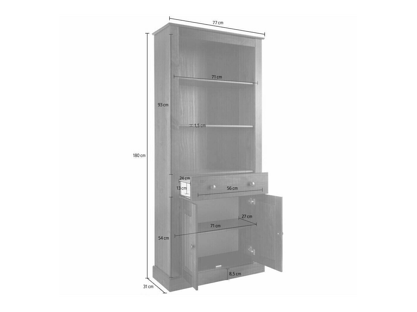 Estantería Caltola 108 (Blanco)