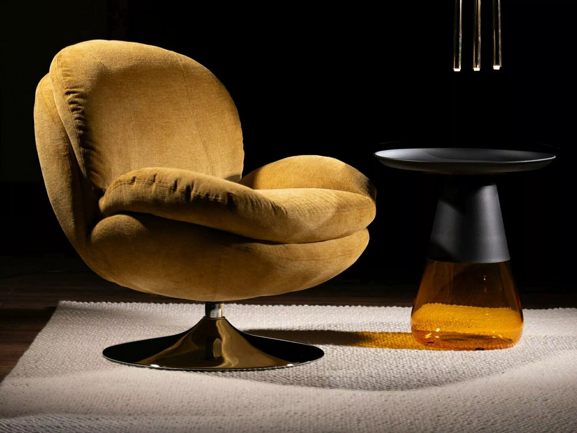 Sillón Detroit 700 (Amarillo oscuro)