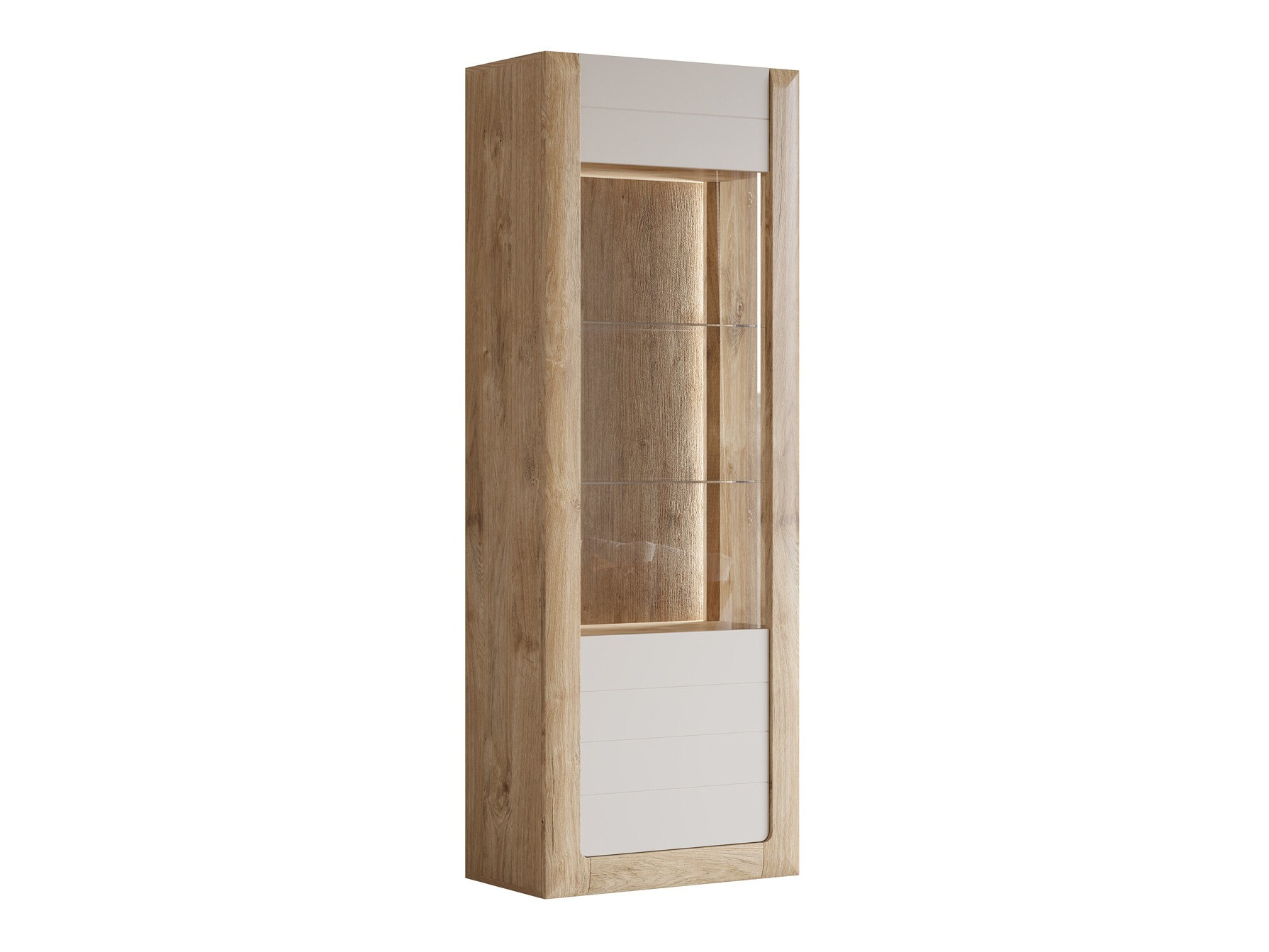 Estantería Sovera 101 (Roble dorado + Cachemira)
