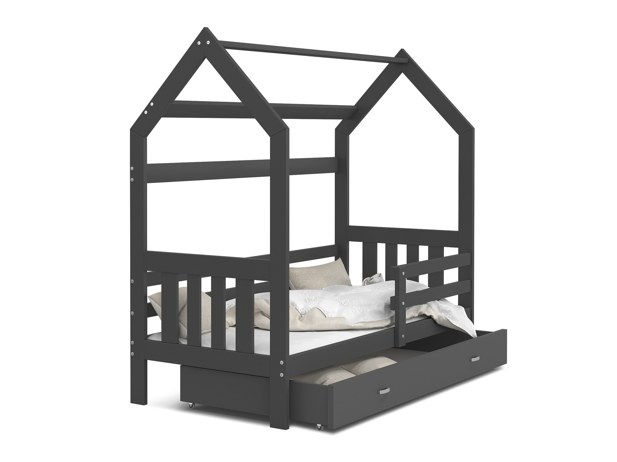 Cama Aurora 122 (Gris)