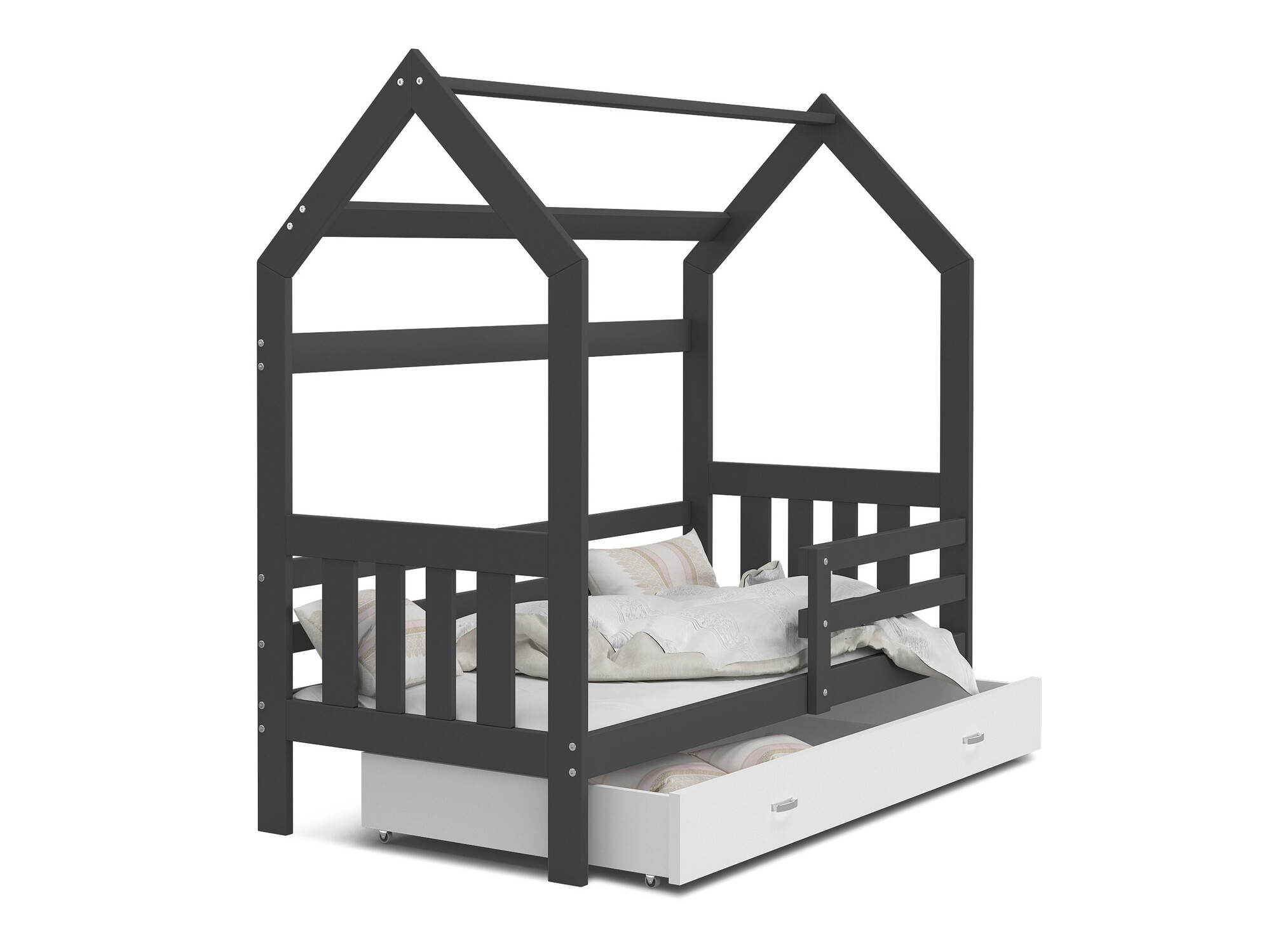 Cama Aurora 122 (Gris)