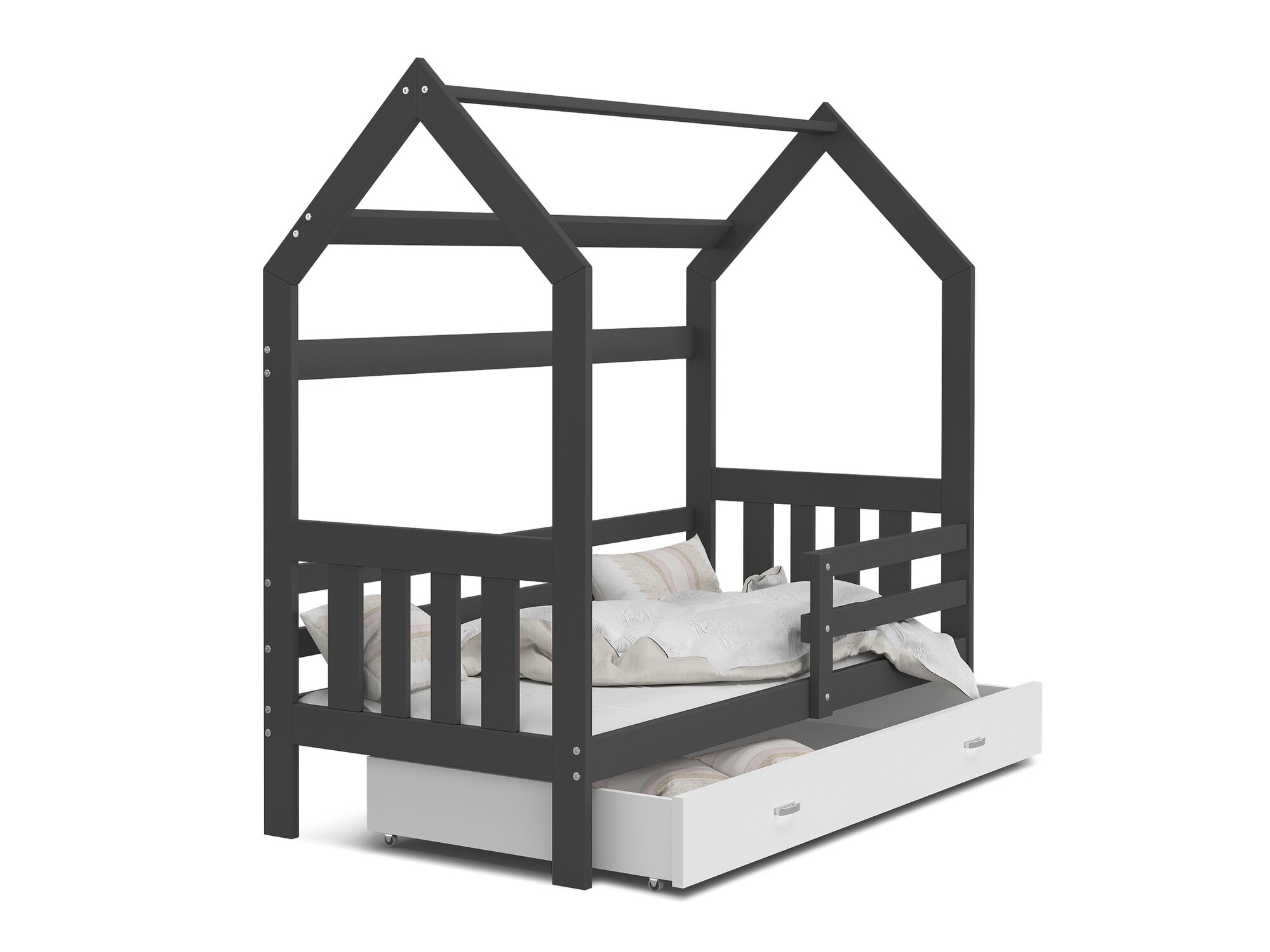 Cama Aurora 123 (Gris)