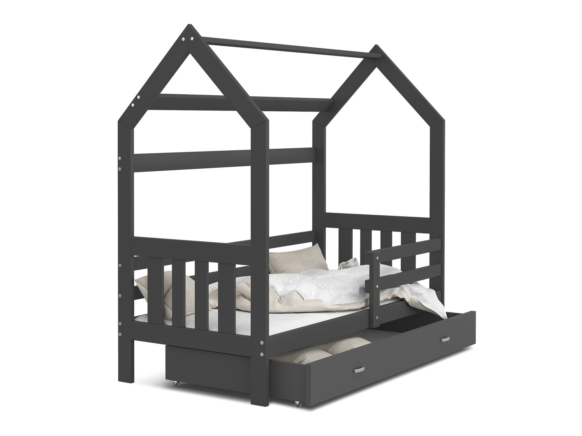 Cama Aurora 123 (Gris)